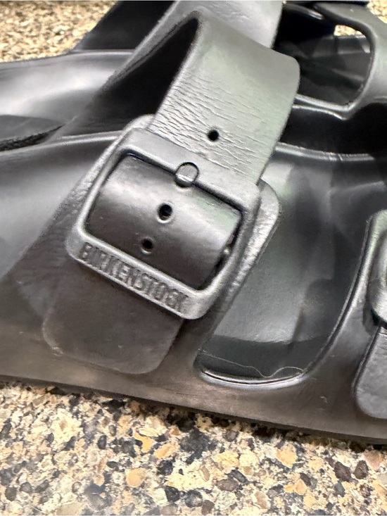 Birkenstock Black Footbed Slide Sandals Mens 11 main image 5